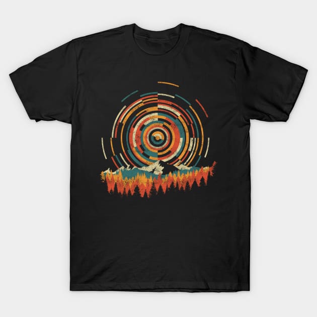 Geometry of Sunrise T-Shirt by digsy